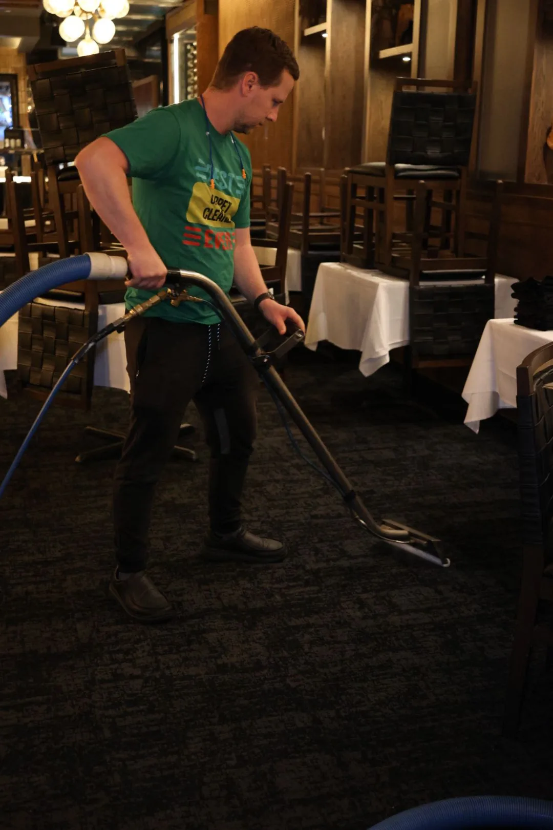 Fogo de Chão carpet extraction