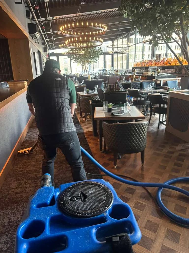 Commercial carpet preconditioning